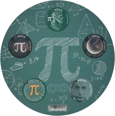 Belgien - Udregninger med Pi - Postfrisk miniark