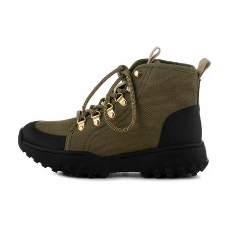 Woden, Amanda Recycled - Dark Olive Groen, Dames, Maat:38 EU,rubber