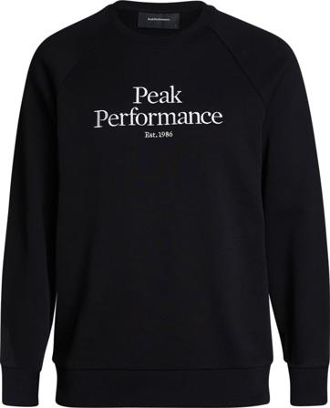 Peak Performance Men's Original Crew Men long-sleeved sweaters Black S