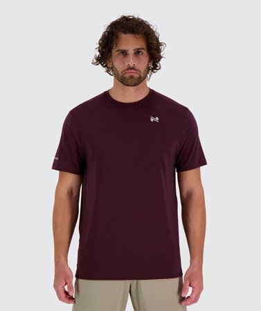 Men's Training T-Shirt | Gymnation wine red / XL