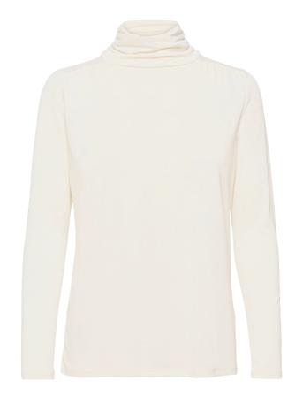 Slcoda Blouse Ls White Soaked In Luxury