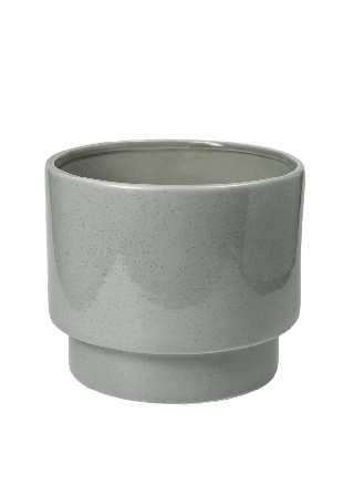 Åhléns Home Kruka SPECKLED 20 cm Dekoration Grön ONESIZE