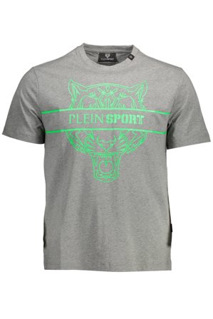 Plein Sport T-shirt Maniche Corte Uomo Grigio