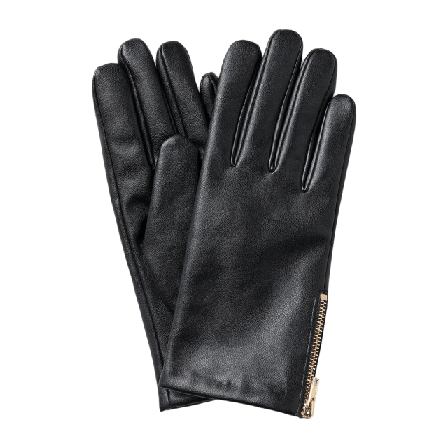 Å WOMAN Handskar med dragkedja HARRIETTE Vantar & Svart 7