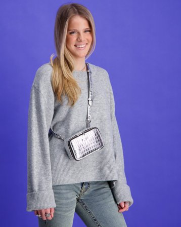 Gina Tricot Young Y knitted sweater Grå Genser Jente - Kids Brand Store