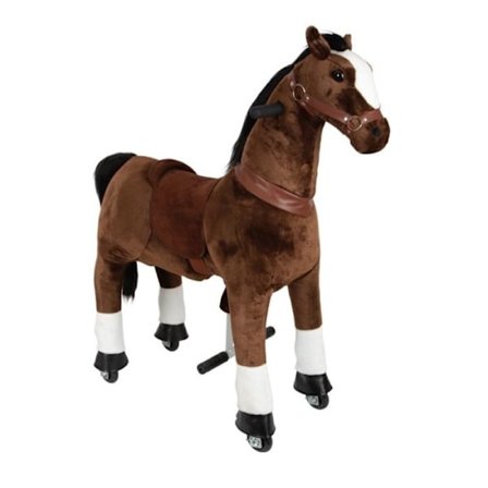 Litet fotföretag - Häst att rida på med hjul - LEGLER