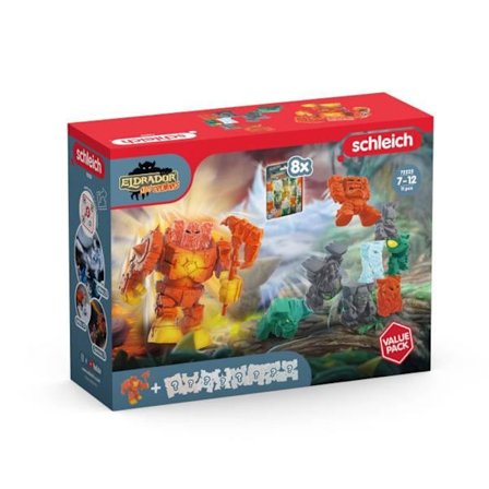 Lava Robot Value Pack Figur, Schleich 72225 Eldrador Creatures Range
