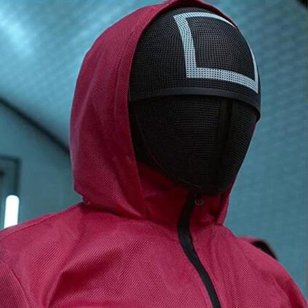 *Squid game Squid game maske, den samme maske fra det populære spil s*