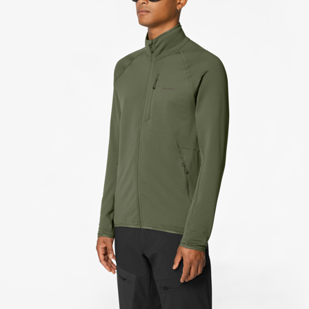 Salomon - Couches intermédiaires Vêtements Sntial Lightwarm Fz M - Grape Leaf