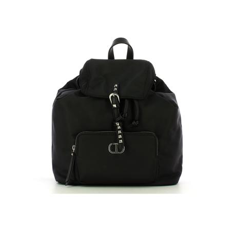 Twinset, Backpacks Zwart, Dames, Maat:ONE Size,nylon