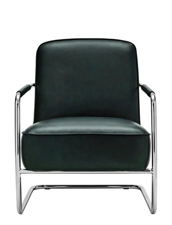 house doctor Loungestol, Hdcomma, Mørkegrøn - Silver - ONE SIZE