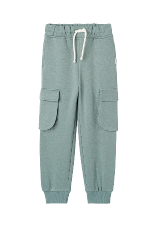 RIKIKI Mjukisbyxor cargo MORGAN Byxor Grön 122/128