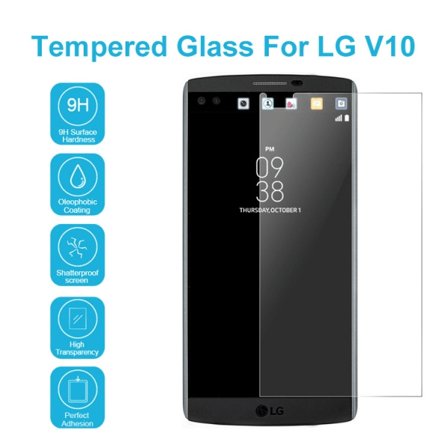 LG V10 Härdat Glas Skärmskydd 0,3mm