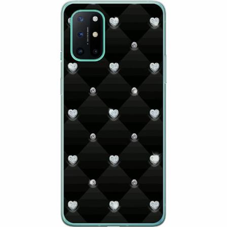 Oneplus 8t Mjukt Skal - Bling Heart