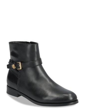 Lauren Ralph Lauren | Brooke Ii Burnished Leather Bootie | 39