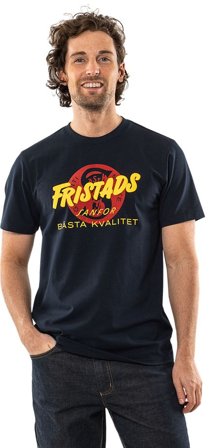 Fristads Herr Fristads 100 år Heavy T-shirt, limited edition, Mörk marinblå