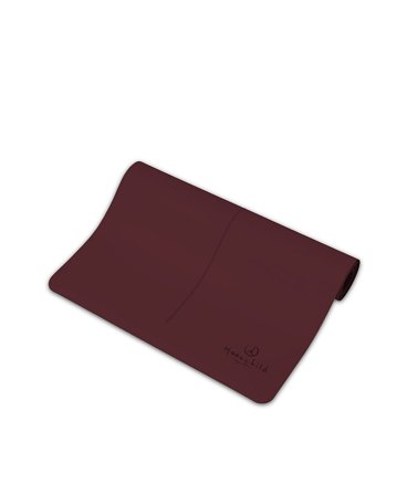 Moonchild Yoga Yogamåtte Burgundy 4 mm, Sport & Velvære, Yogaudstyr, Yogamåtter
