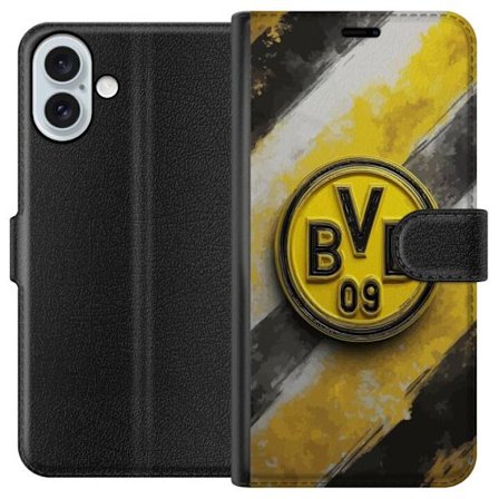 Yhteensopiva Lompakkokotelo Apple Apple iPhone 16 Plus Värikäs abstrakti palapelikuvio, joka symboloi yhteisöllisyyttä, monimuotoisuutta ja luovuu