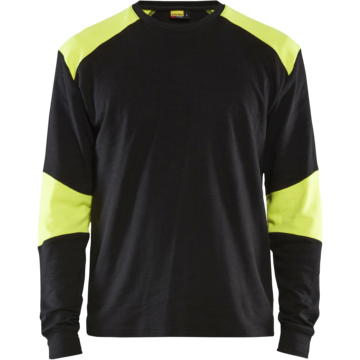 Flamskyddad T-shirt Lång Ärm*