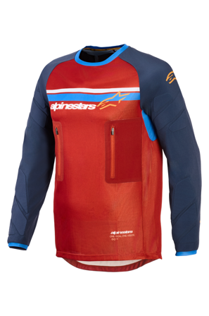 T-shirt Met Lange Mouwen Alpinestars Maxdura Dual roest bruin/stemmig indigo S