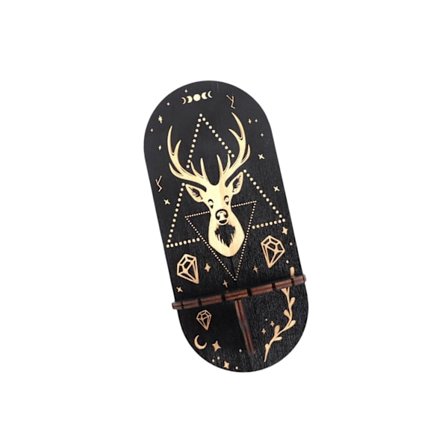 1/2/3/5 Kristallhyllor Retrostil Enkel installation för