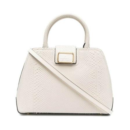Alberta Ferretti, Python bag Beige, Dames, Maat:ONE Size