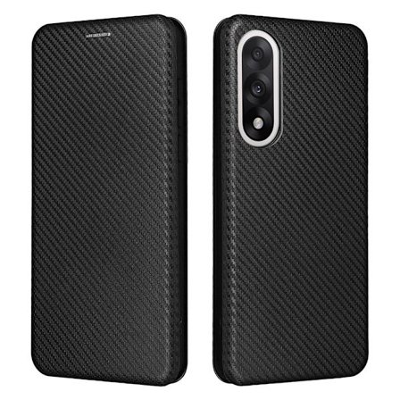 SKALO OnePlus Nord 5 Carbon Fiber Plånboksfodral - Svart