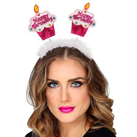 Happy Birthday Panta Glitterillä Pinkki