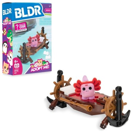 BLDR Adopt Me! Byggset Axolotl & boat Crib