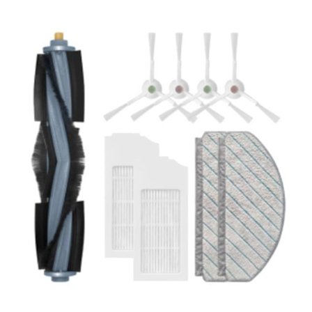 Erstatning for ECOVACS DEEBOT T10 plus Robotstøvsuger Reservedele Tilbehør Hovedbørste Sidebørstefilter H_Specialgave