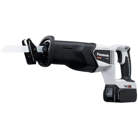 Panasonic EY45A1LJ2 Tigersag med batteri og lader, Maskiner