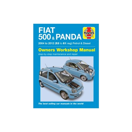 Fiat 500 & Panda (04 - 12) Haynes Repair Manual (häftad, eng)