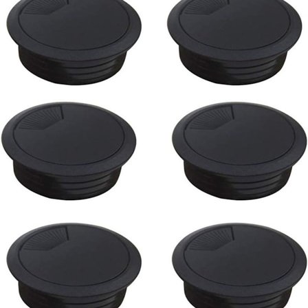 50mm ledning kabel sort skrivebord øjeledning ledning plastik øjeledning computer tis