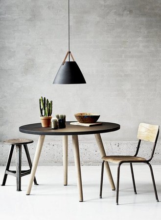 Strap 36 taklampe Ø36 - sort