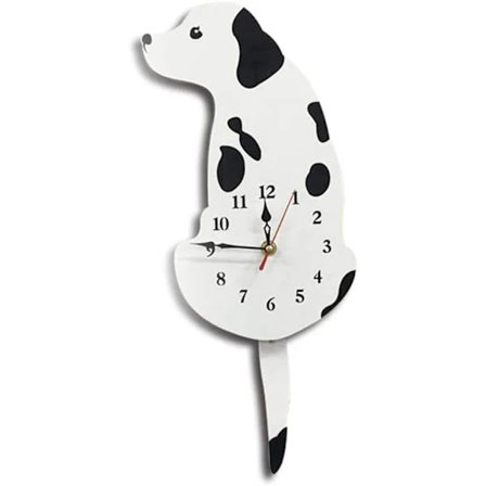 Seinäkello lasten koiran kello lastenhuoneeseen
