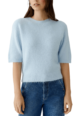 Oui Black Label Pullover Överdelar Dam Blå 44