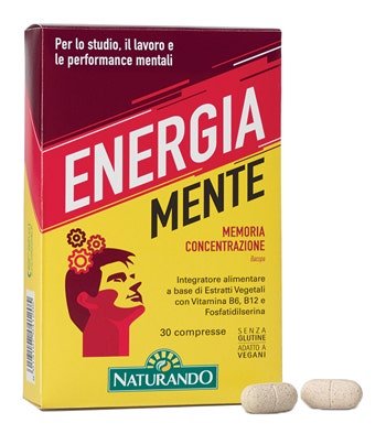 Naturando Energia Menta 30 Compresse