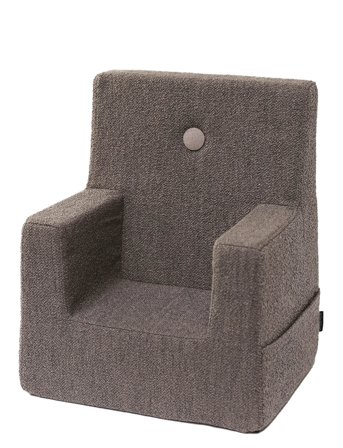 By KlipKlap By Klipklap Kk Kids Chair - Brown Bouclé W. Sand - Brown - ONE SIZE