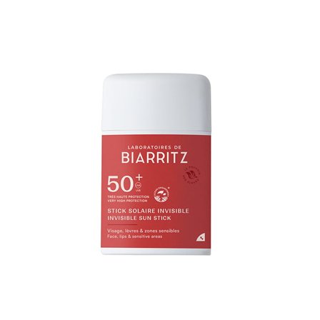 Laboratoires de Biarritz Invisible Stick Solbeskyttelse SPF50+, 10 g
