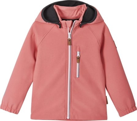 Reima Vantti Children soft shell jackets Pink 98