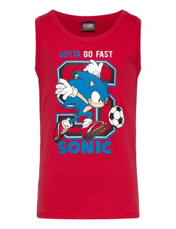 Tank Top Red Sonic