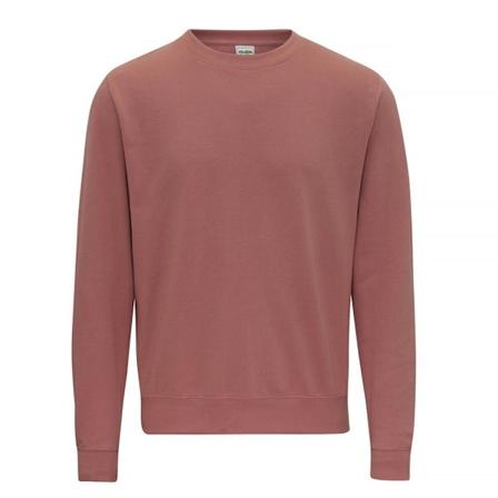 AWDis Just Hoods AWDis Unisex Crew Neck Plain Sweatshirt (280 G Dusty Pink XXL