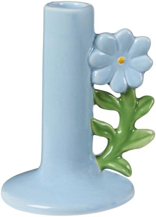 Ib Laursen Lysestake Blomst Støvblå/Grønn H13,2