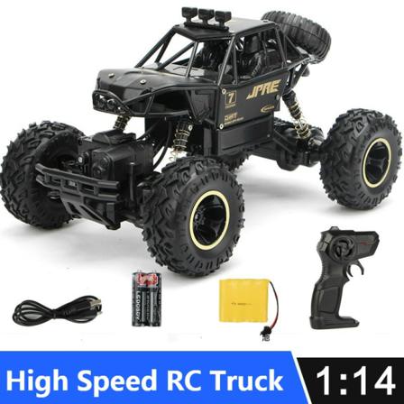 Hög Hastighet 1:14 Rc Elektriska Terrängbilar Leksaker Barngåva
