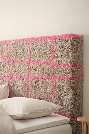 Jotex - Sengegavl 160 Cm Rosa/grå - WINK - Kjøp Sengegavler hos Jotex