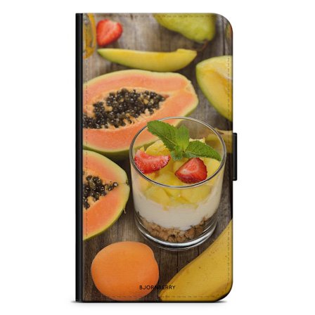 Bjornberry Plånboksfodral Nokia 7 Plus - Tropiska Frukter