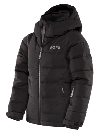 EQPE Qanuk Puffer 3.0 JR Deep Black Giacca Invernale