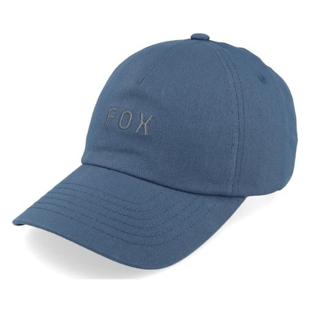 Fox - Azul unconstructed Gorra - Wordmark Indigo Dad Cap @ Hatstore