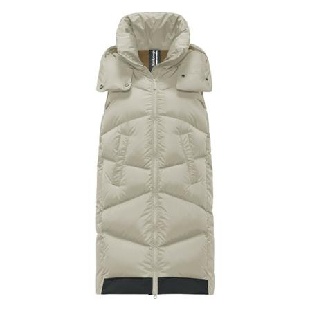 BomBoogie Long Padded Väst grön, Dam Yttervästar, Dam, Storlek: XS