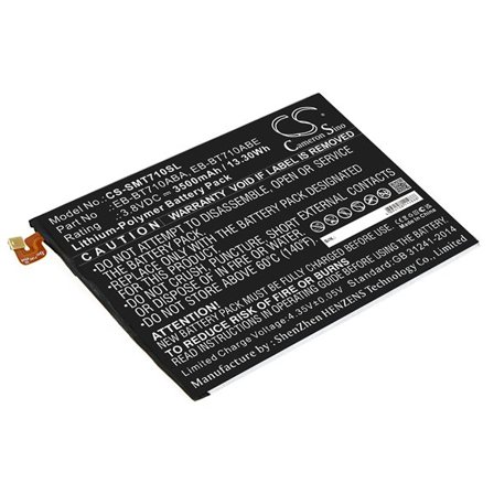Akku Samsung Galaxy Tab S2 8.0 – 3500mAh Li-Polymer akku 3.8V tablettiin